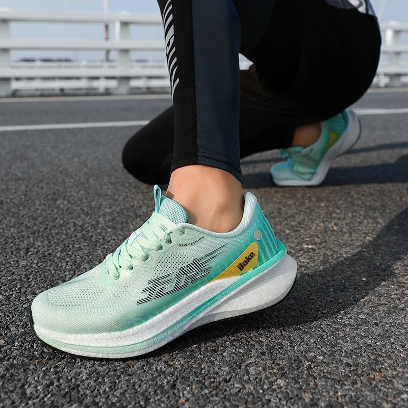 BAKE Running Shoes Men Low Top-5