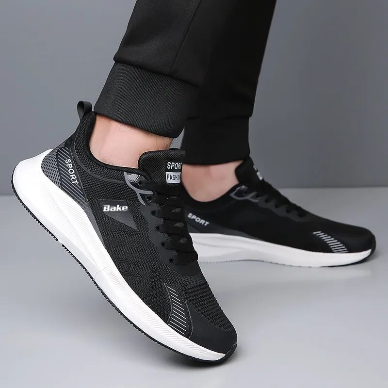 BAKE Breathable Cushioning Low Top Casual Shoes Men's-4