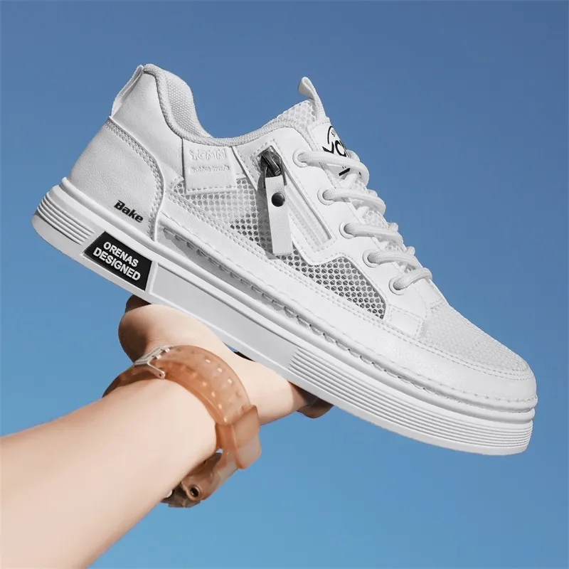 BAKE Slip Resistant, Abrasion Resistant, Breathable Low Top Skateboard Shoes Men's-6