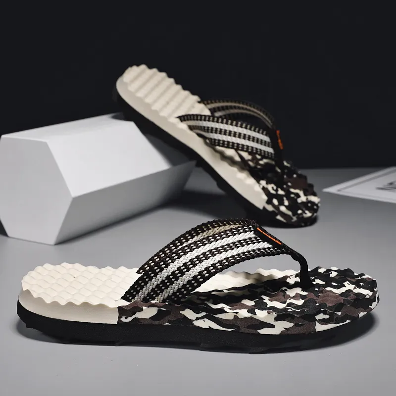 BAKE Odor Resistant Slip Resistant Flip Flops Unisex-2