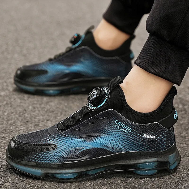 BAKE Slip Resistant Lightweight Rebound Low Top Casual Running Shoes Unisex-11