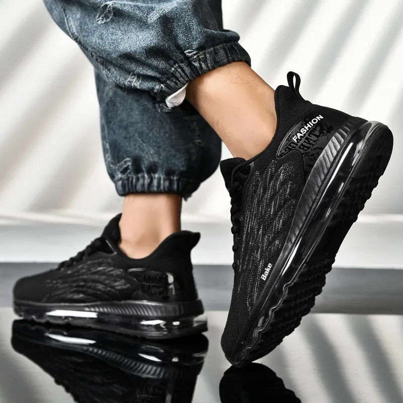 BAKE Lightweight Rebound Low Top Casual Physical Fitness Test, Physical Exam, City Commute Running Shoes Men's-9
