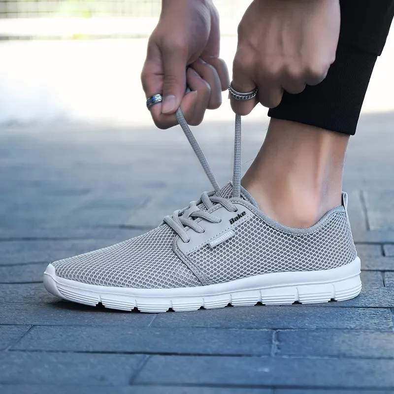BAKE Slip Resistant, Breathable, Lightweight Low Top Casual Shoes Unisex-15