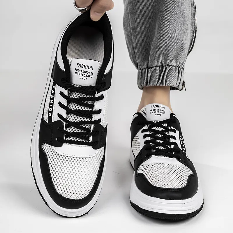 BAKE Lightweight, Breathable, And Abrasion Resistant Low Top Skateboard Shoes Men's-9