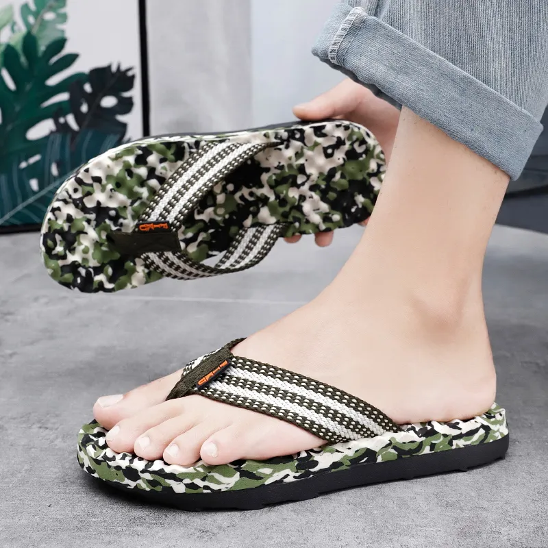 BAKE Odor Resistant Slip Resistant Flip Flops Unisex-46