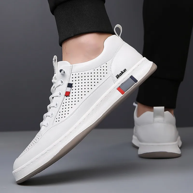 BAKE Abrasion Resistant Breathable Low Top Skateboard Shoes Men's-3