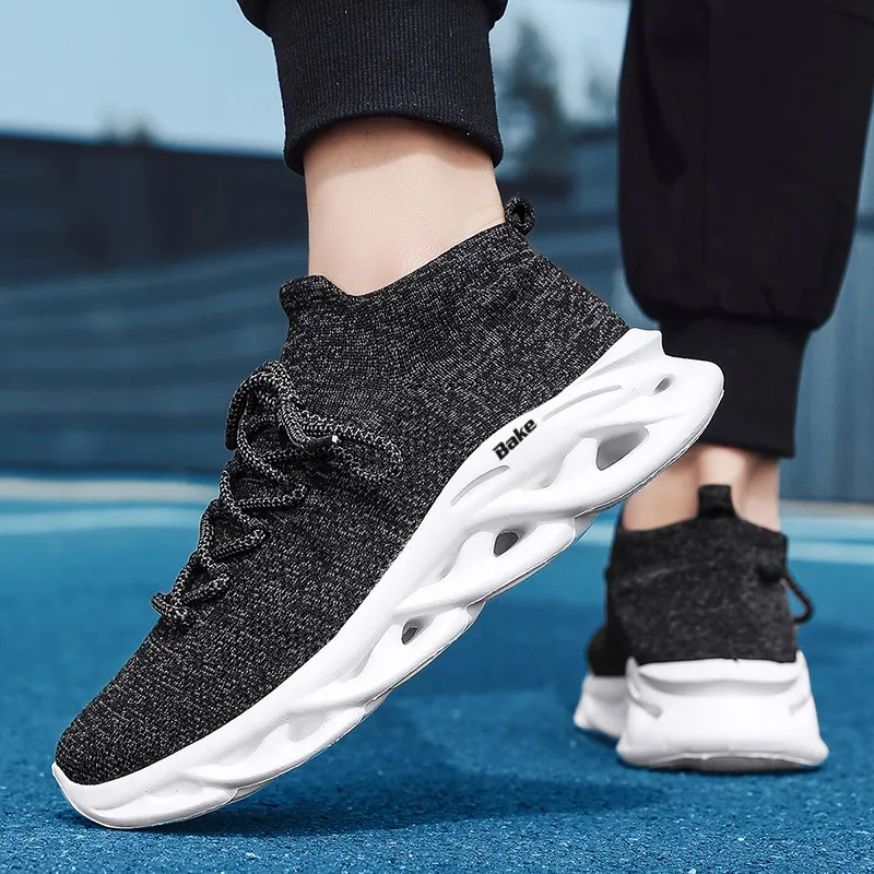 BAKE Lightweight And Wear resistant Low Top Casual Shoes Unisex-14