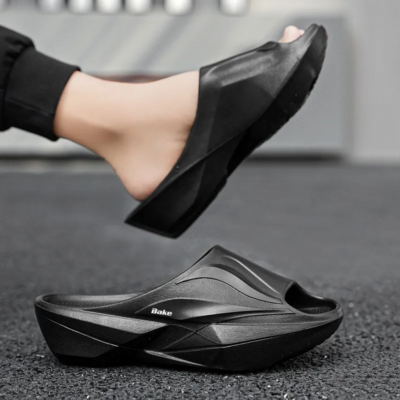 BAKE Slip Resistant Odor Resistant Slide Slippers Men's-2