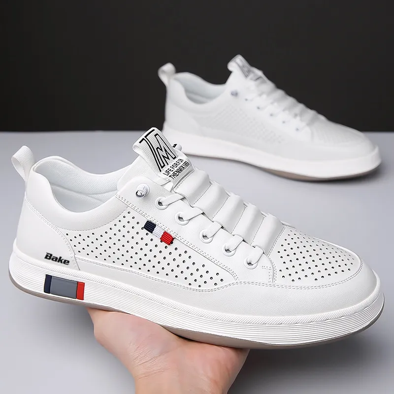 BAKE Abrasion Resistant Breathable Low Top Skateboard Shoes Men's-1