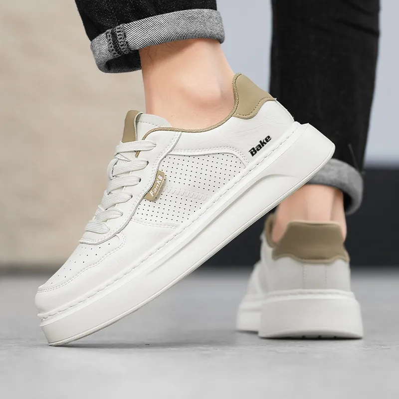 BAKE Breathable, Slip Resistant, And Abrasion Resistant Low Top Skateboard Shoes Men's-6
