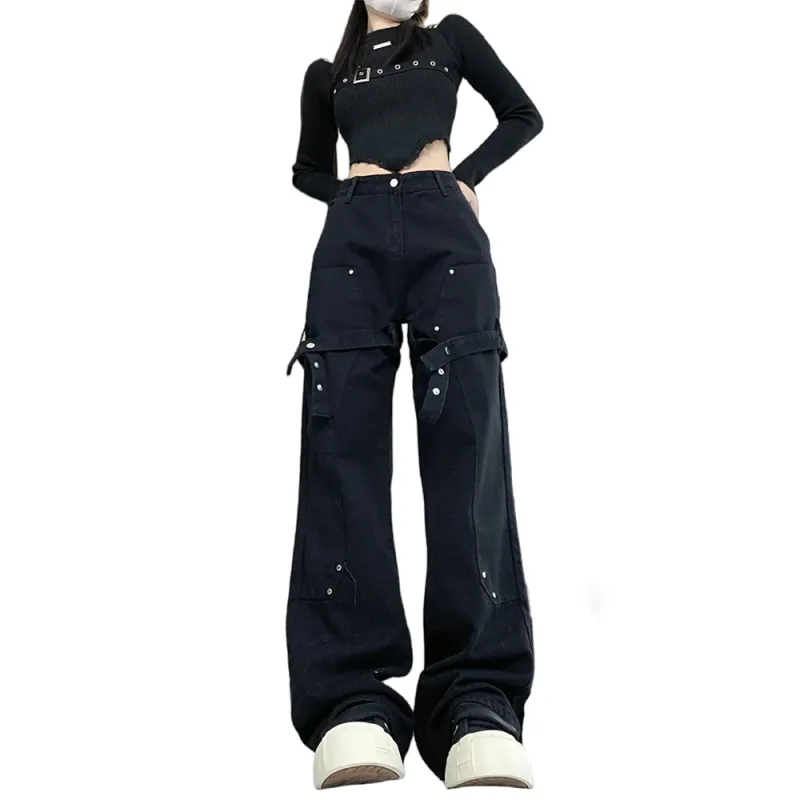 Nathania Jeans Women's Black-3