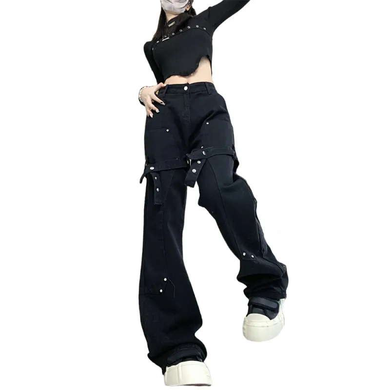 Nathania Jeans Women's Black-2