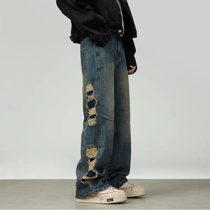 TSMLXLT Jeans Unisex Blue-3