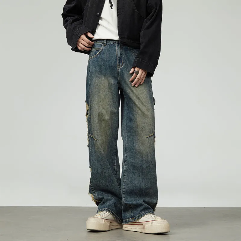 TSMLXLT Jeans Unisex Blue-4