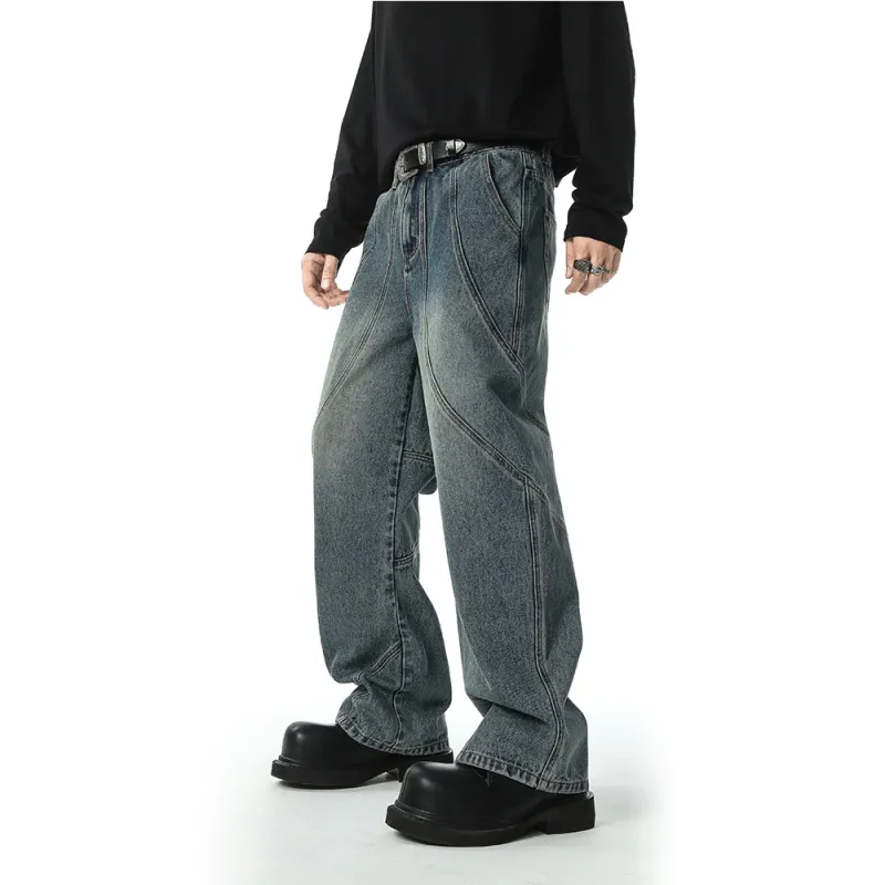 TSMLXLT Jeans Unisex Blue-2