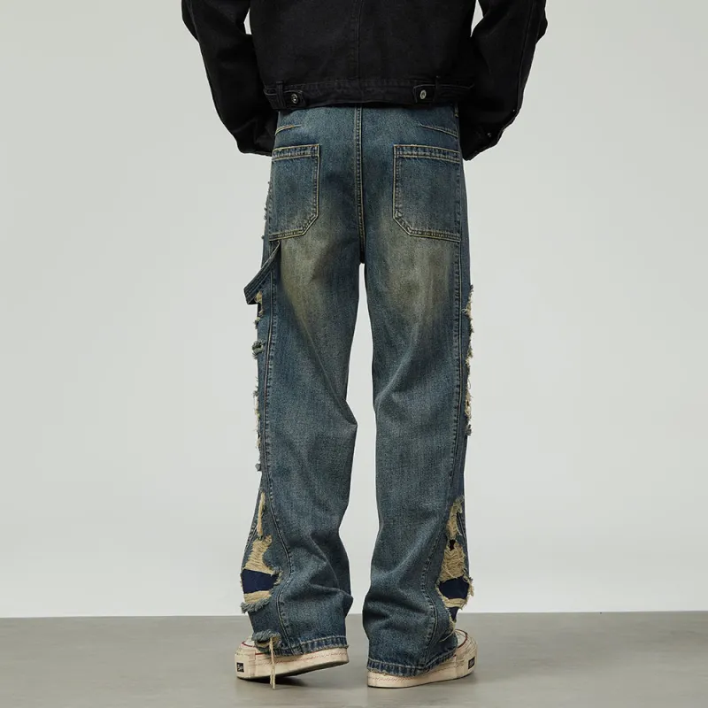 TSMLXLT Jeans Unisex Blue-5