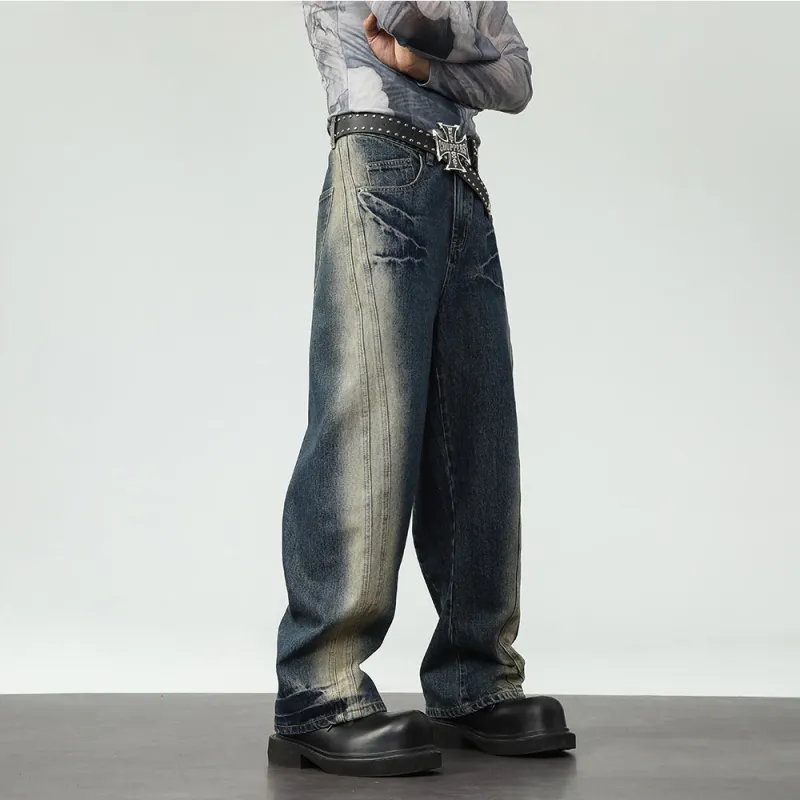TSMLXLT Jeans Unisex Blue-3