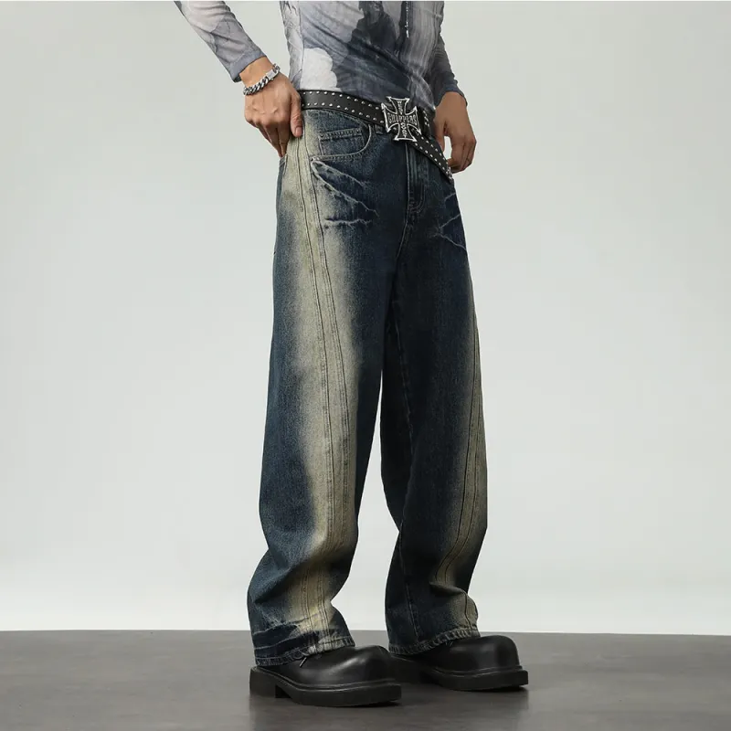 TSMLXLT Jeans Unisex Blue-2