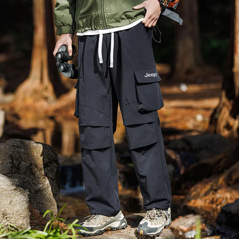 Jeep Outdoor Commute Casual Pants Unisex-1