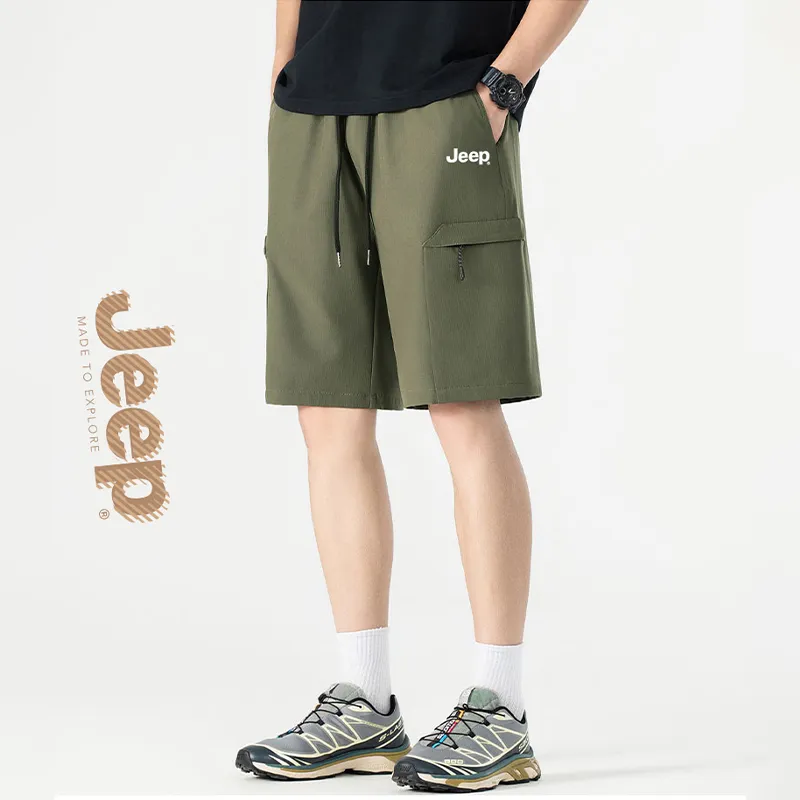 Jeep Outdoor Casual Collection Casual Shorts Men's-5