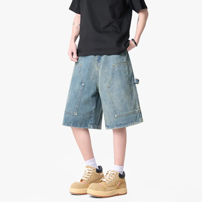 MOOR XCLNERY Denim Shorts Unisex-3