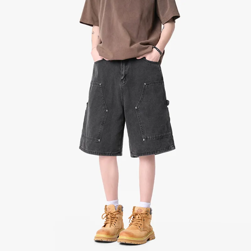 MOOR XCLNERY Denim Shorts Unisex-8