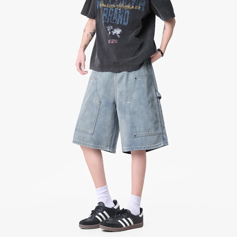 MOOR XCLNERY Denim Shorts Unisex-13