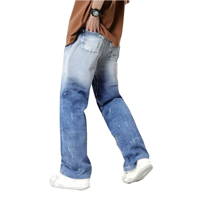 MOOR XCLNERY Jeans Unisex Blue-1