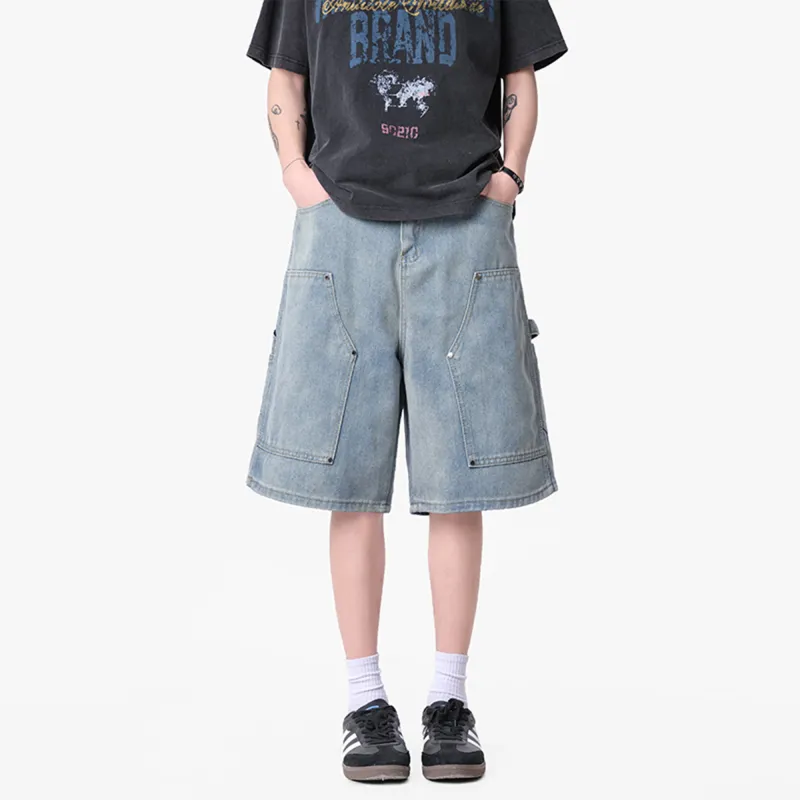 MOOR XCLNERY Denim Shorts Unisex-12