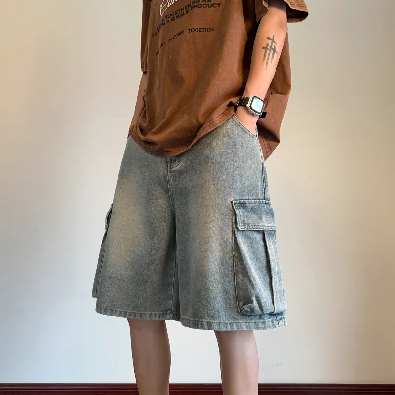 MOOR XCLNERY Denim Shorts Unisex-7