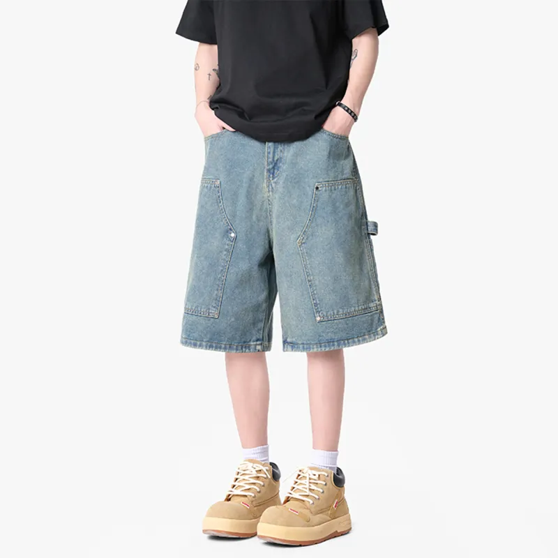 MOOR XCLNERY Denim Shorts Unisex-2
