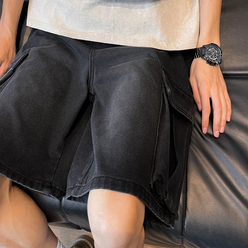 MOOR XCLNERY Denim Shorts Unisex-2