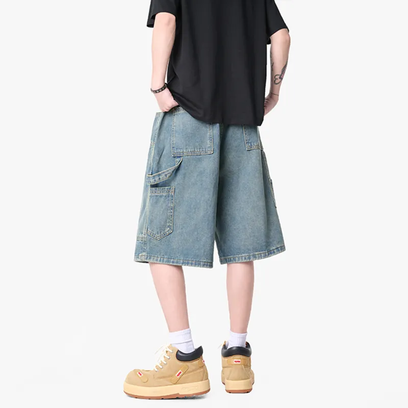 MOOR XCLNERY Denim Shorts Unisex-4