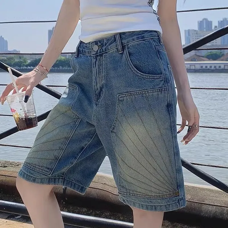 The New Age Family Denim Shorts Women's-5