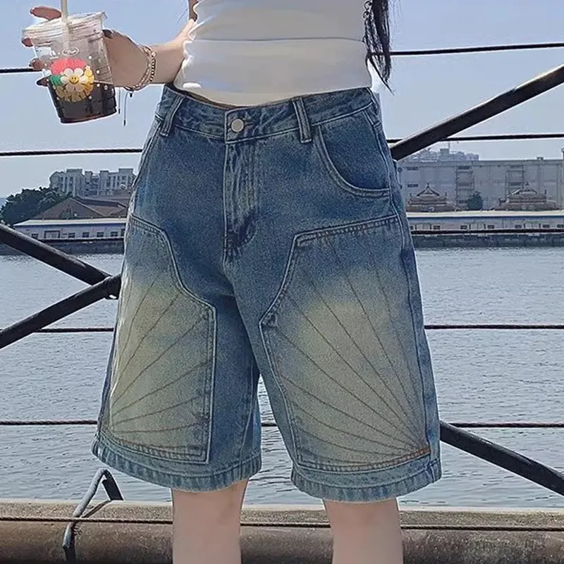 The New Age Family Denim Shorts Women's-4