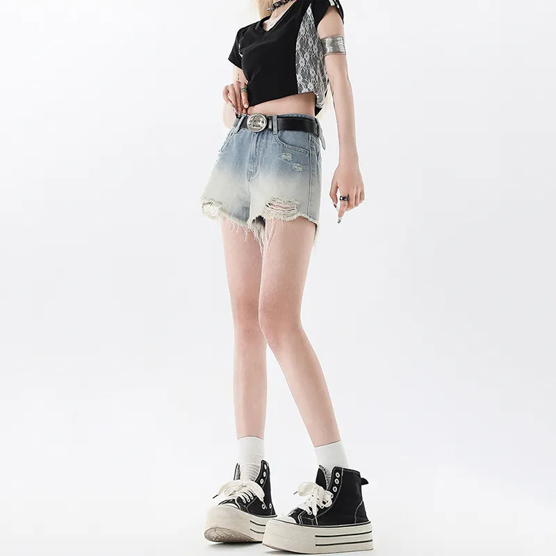 The New Age Family Denim Shorts Women's-4