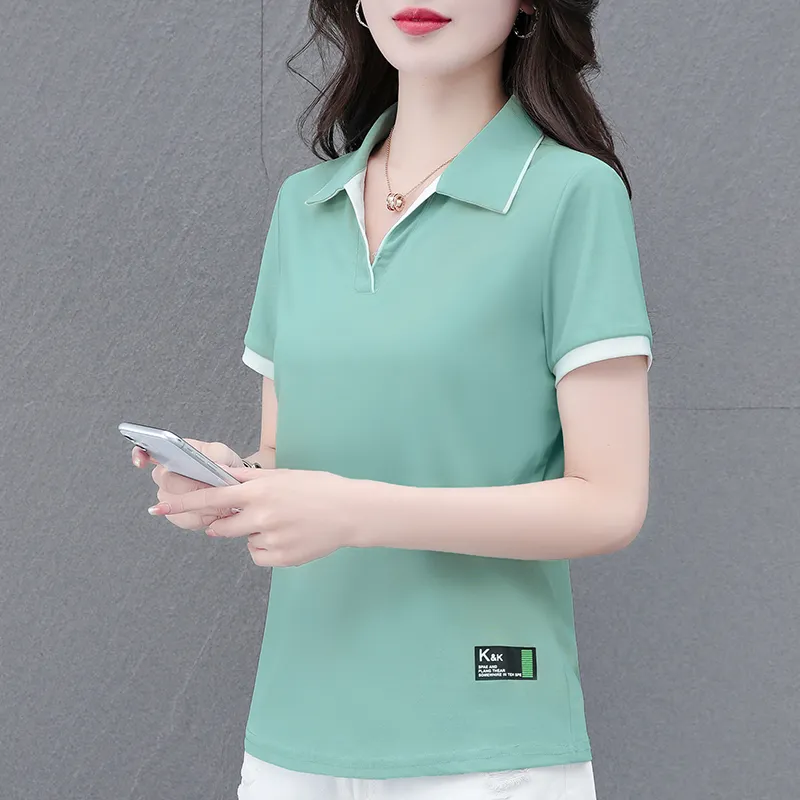 The New Age Family Polo Shirt Women's-17