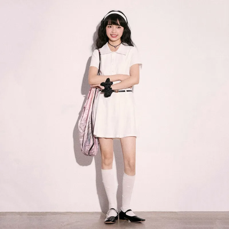 SEAR OFFICIAL Short Sleeved Dress Women's-6
