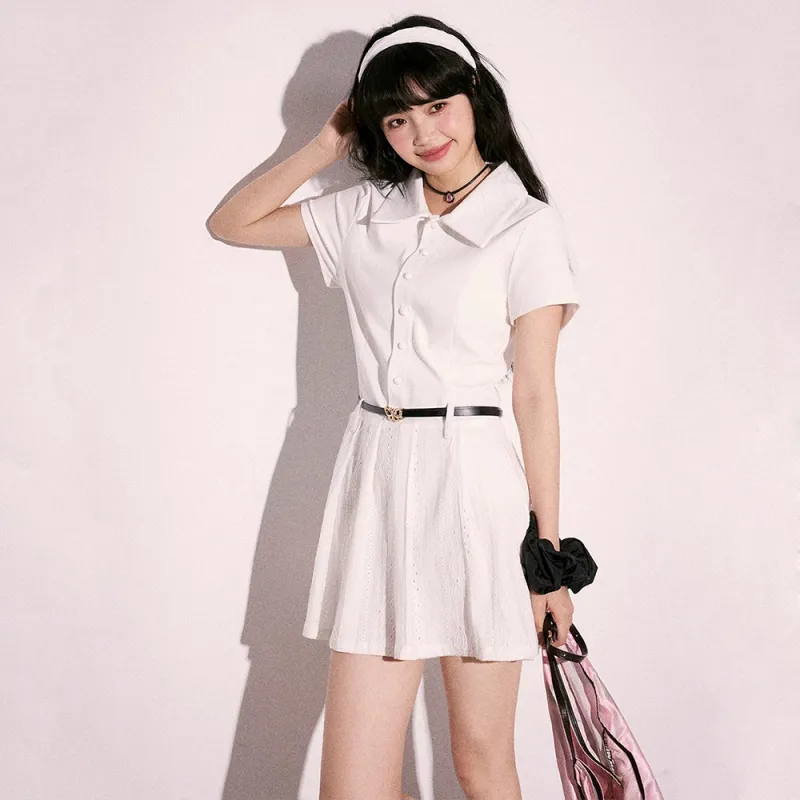 SEAR OFFICIAL Short Sleeved Dress Women's-3