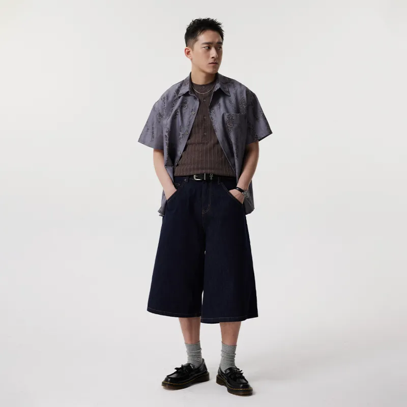 BOTANICA Denim Shorts Unisex-8
