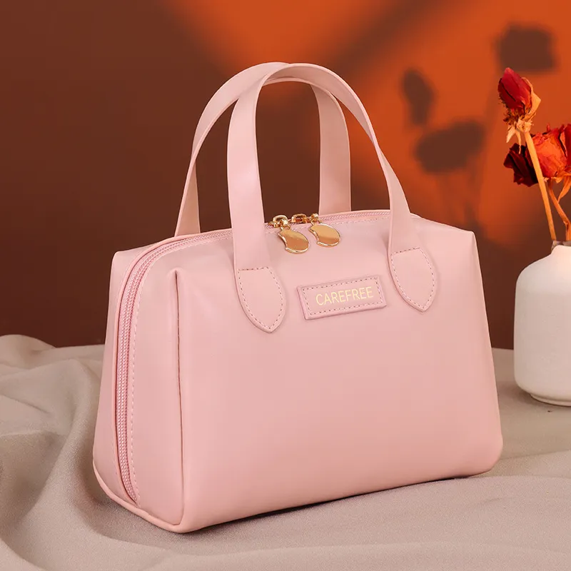 MUYAXUAN Portable Large Capacity Premium Travel Cosmetics Storage Bag-3