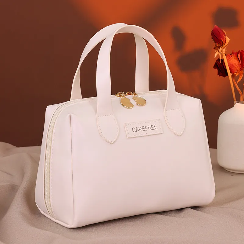 MUYAXUAN Portable Large Capacity Premium Travel Cosmetics Storage Bag-1
