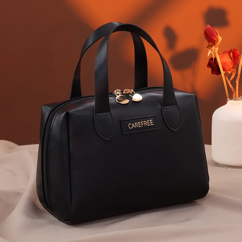 MUYAXUAN Portable Large Capacity Premium Travel Cosmetics Storage Bag-7