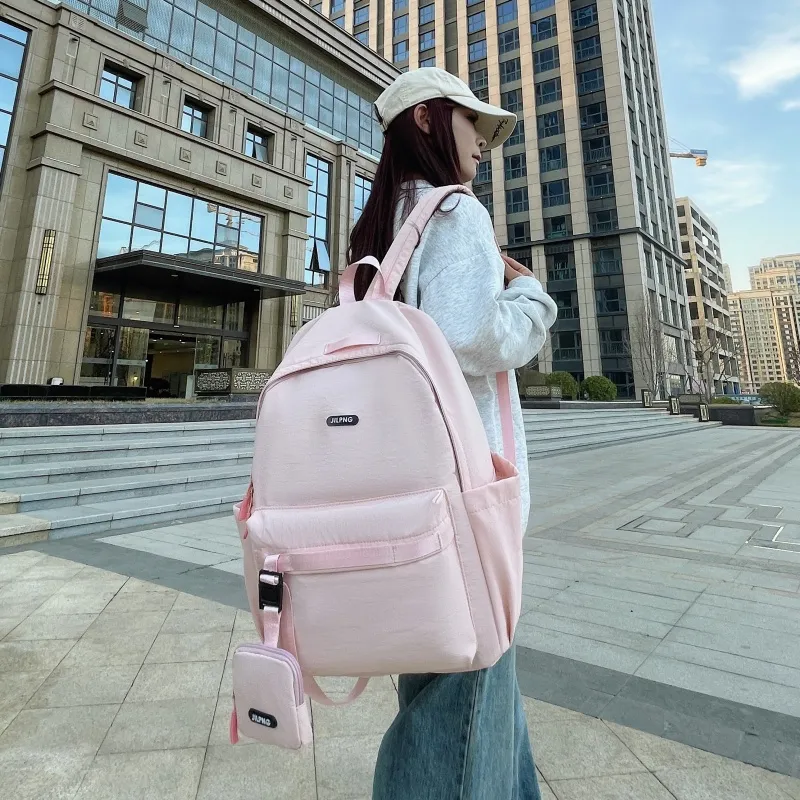 Vack Canvas Backpack Unisex Multicolor-7
