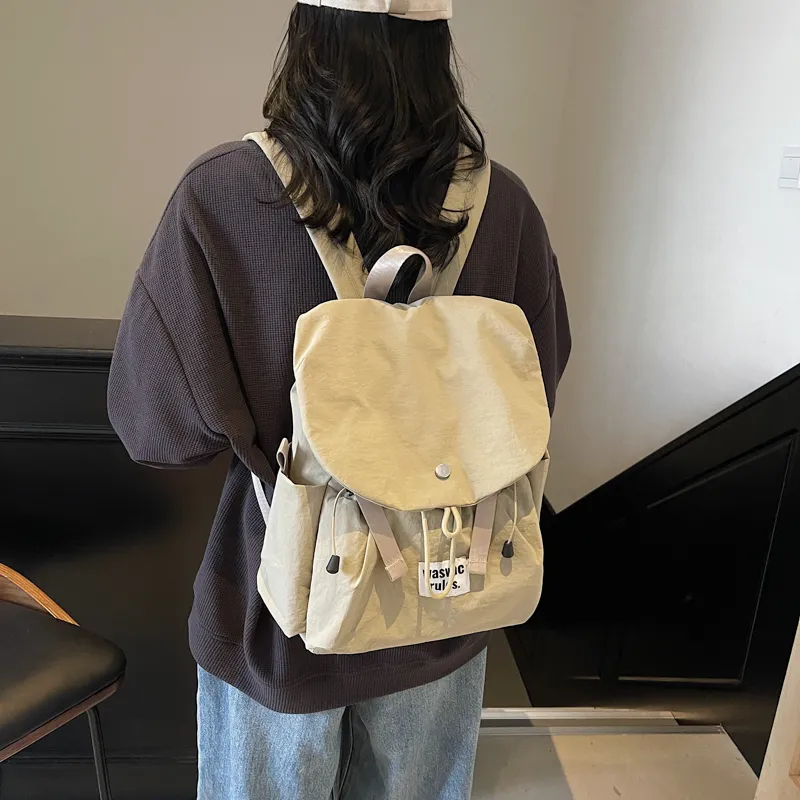 Vack Fabric Backpack Unisex Multicolor-9