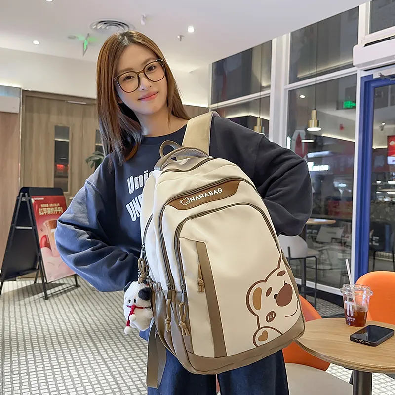 Vack Nylon Backpack Regular Unisex Multicolor-14