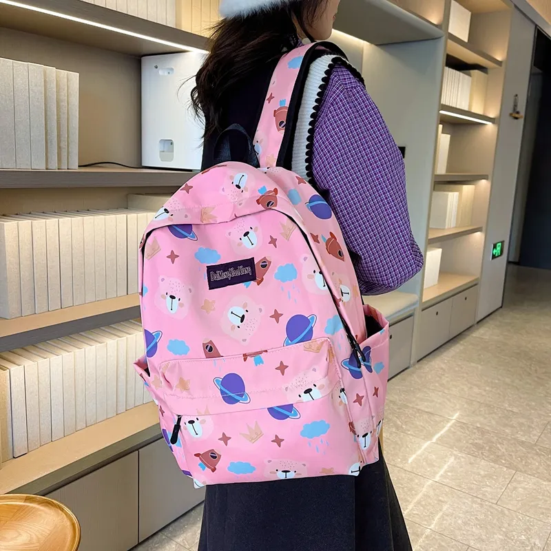 Vack Nylon Backpack Women's Multicolor-28
