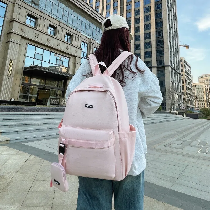 Vack Canvas Backpack Unisex Multicolor-9