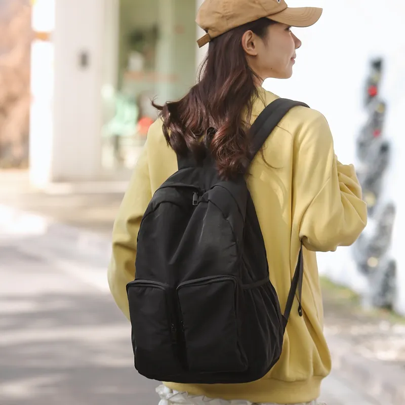 Vack Nylon Backpack Unisex Multicolor-8