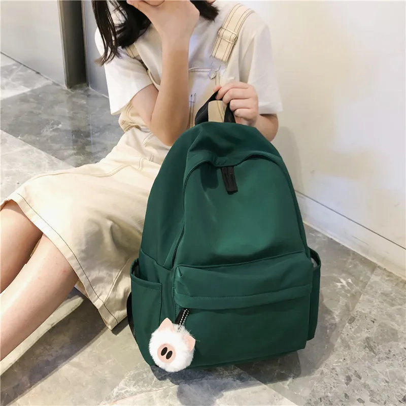 Vack Nylon Backpack Unisex Multicolor-16